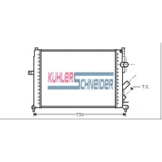 0914101 KUHLER SCHNEIDER Радиатор, охлаждение двигател
