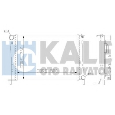 349600 KALE OTO RADYATOR Радиатор, охлаждение двигателя
