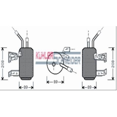 8928901 KUHLER SCHNEIDER Осушитель, кондиционер