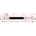 T 52 006 BREMBO Тормозной шланг