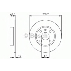 0 986 479 903 BOSCH Тормозной диск