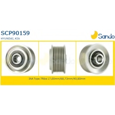 SCP90159 SANDO Ременный шкив, генератор