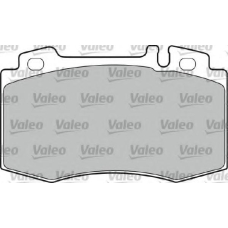 598445 VALEO Комплект тормозных колодок, дисковый тормоз