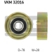 VKM 32016 SKF Паразитный / ведущий ролик, поликлиновой ремень