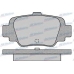AC640881D AC Delco Комплект тормозных колодок, дисковый тормоз