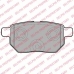 LP2105 DELPHI Комплект тормозных колодок, дисковый тормоз