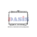 140820N AKS DASIS Радиатор, охлаждение двигателя
