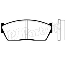 IBD-1413 IPS Parts Комплект тормозных колодок, дисковый тормоз