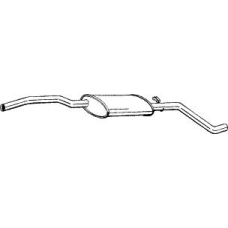 283-609 BOSAL Средний глушитель выхлопных газов