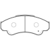 BPA0959.01 OPEN PARTS Комплект тормозных колодок, дисковый тормоз