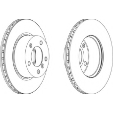DDF1229-1 FERODO Тормозной диск