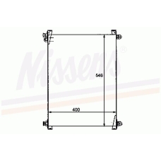 94334 NISSENS Конденсатор, кондиционер
