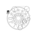 SK-1151 OPTIMAL Комплект ремня грм