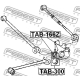 TAB-300<br />FEBEST<br />Втулка, рычаг колесной подвески