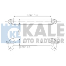 157000 KALE OTO RADYATOR Интеркулер