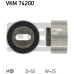 VKM 74200 SKF Натяжной ролик, ремень грм