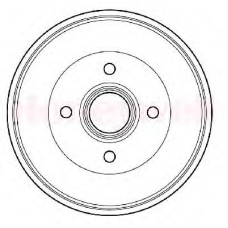 329110B BENDIX Тормозной барабан