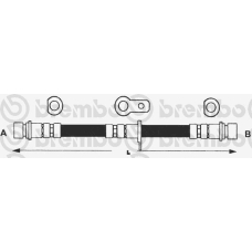 T 28 060 BREMBO Тормозной шланг