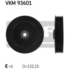 VKM 93601 SKF Ременный шкив, коленчатый вал