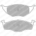 LP1675 DELPHI Комплект тормозных колодок, дисковый тормоз