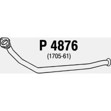 P4876 FENNO Труба выхлопного газа