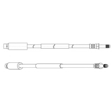 FHY2756 FERODO Тормозной шланг