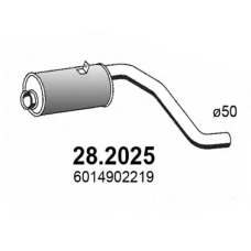 28.2025 ASSO Предглушитель выхлопных газов
