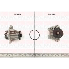WP2887 FAI AutoParts Водяной насос
