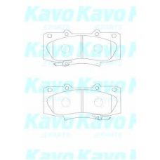BP-9139 KAVO PARTS Комплект тормозных колодок, дисковый тормоз