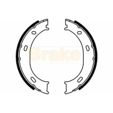 SH2580 BRAKE ENGINEERING Комплект тормозных колодок, стояночная тормозная с