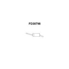 FD30798 VENEPORTE Глушитель выхлопных газов конечный