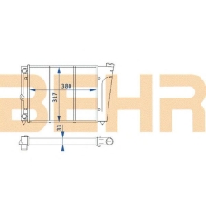 2110270 BEHR Radiator