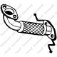 703-123<br />BOSAL<br />Труба выхлопного газа