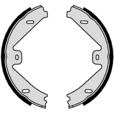 S 50 525 BREMBO Комплект тормозных колодок, стояночная тормозная с