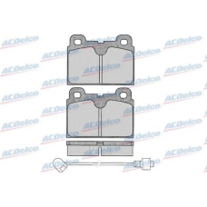 AC058219D AC Delco Комплект тормозных колодок, дисковый тормоз