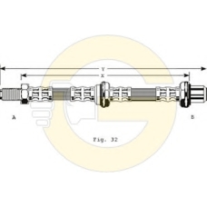 9002168 GIRLING Тормозной шланг