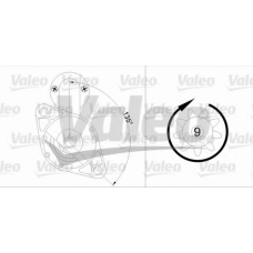 455922 VALEO Стартер