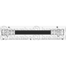 T 44 024 BREMBO Тормозной шланг