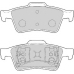 FD7026N NECTO Комплект тормозных колодок, дисковый тормоз