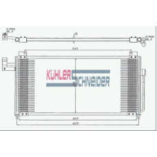 0223401 KUHLER SCHNEIDER Конденсатор, кондиционер