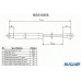 BGS10358 BUGIAD Газовая пружина, крышка багажник