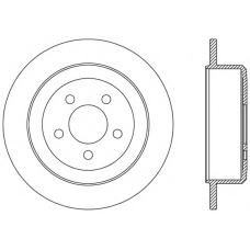 BDR2479.10 OPEN PARTS Тормозной диск