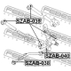 SZAB-039<br />FEBEST<br />Втулка, рычаг колесной подвески