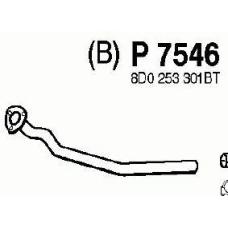 P7546 FENNO Труба выхлопного газа