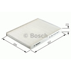1 987 432 183 BOSCH Фильтр, воздух во внутренном пространстве