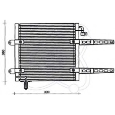 30B0006 ELECTRO AUTO Конденсатор, кондиционер