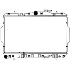1220-0108 SAKURA  Automotive Радиатор, охлаждение двигателя