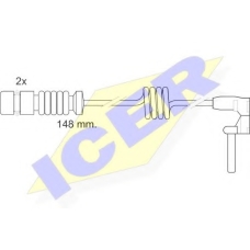 610398 E C ICER Сигнализатор, износ тормозных колодок