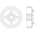 MBD094 MINTEX Тормозной барабан
