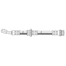 FHY2462 FERODO Тормозной шланг